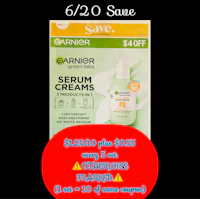 garnier serum creams sale