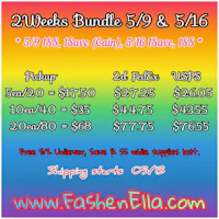 a flyer with the words 25 weeks bundle 5 & 16