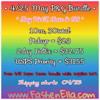 a rainbow banner with the words 25 may pg bundle