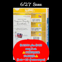 a flyer with a coupon for a sale at walgreens
